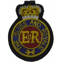 THE BLUES AND ROYALS "ROUND" BLAZER BADGE