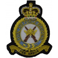 RAF REGIMENT BLAZER BADGE