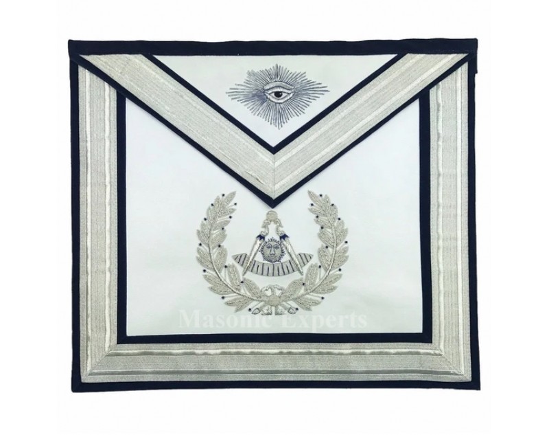 Past Master Hand Embroidery Apron