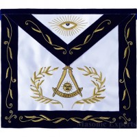 Masonic Past Master Apron Bullion Embroidery 