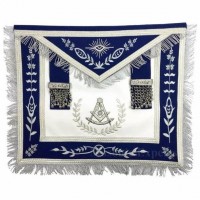 Past Master Machine Embroidery Freemasons Apron