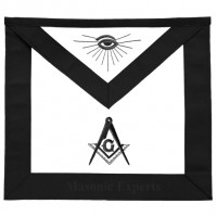 Master Mason Funeral Hand Embroidery Apron