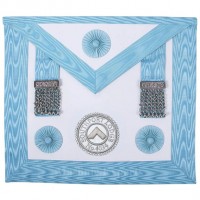 Master Masons Apron with Lodge Badge