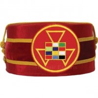 Royal Arch Past High Priest PHP Cap Red