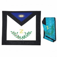 4th Degree Apron and Collar Set Machine Embroidery 