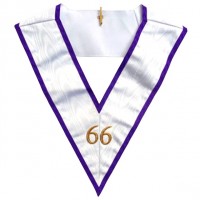 Masonic Memphis Misraim Collar - 66 Degree