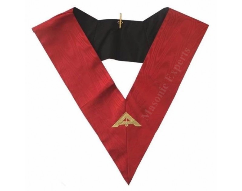 Masonic AASR collar 18th degree - Knight Rose Croix - Senior Warden