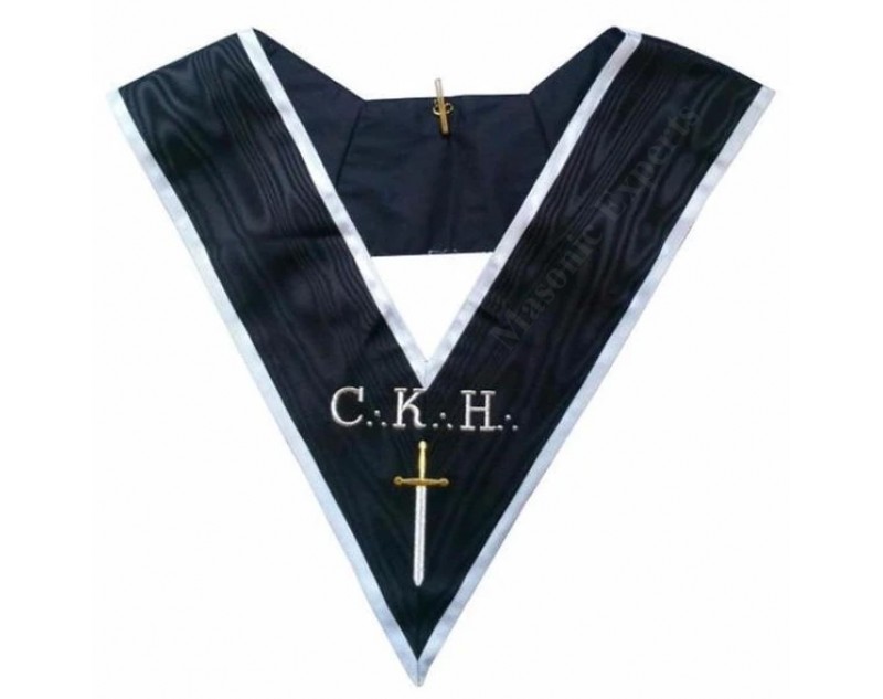 Masonic Officer's collar - ASSR - 30th degree - CKH - Grand Guard of the Camps