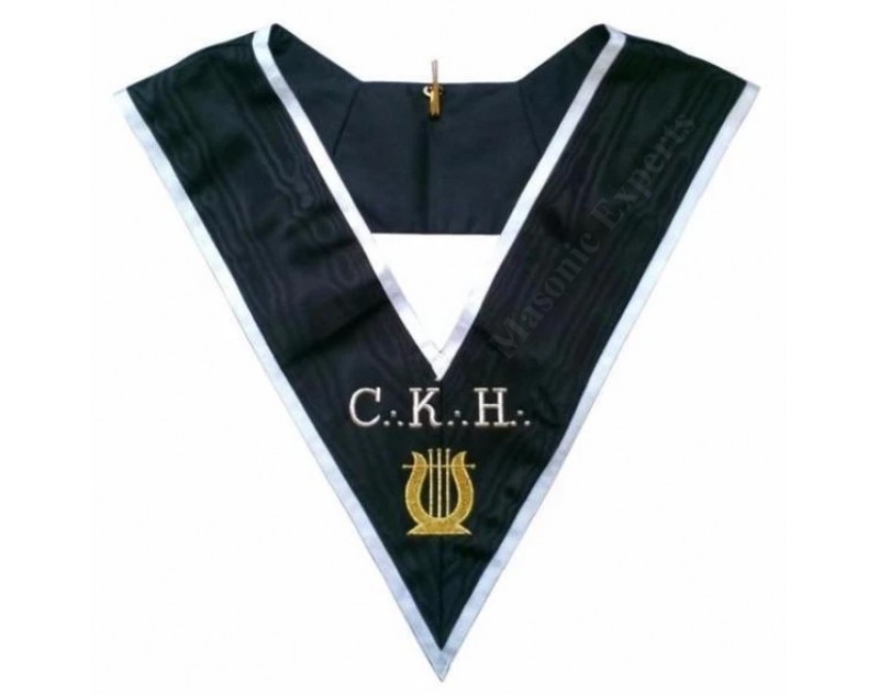 Masonic Officer's collar - ASSR - 30th degree - CKH - Grand Organiste