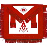 Masonic AASR Scottish Rite Master Mason Apron