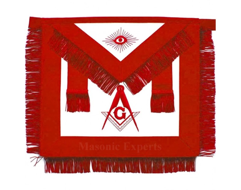 Masonic AASR Scottish Rite Master Mason Apron